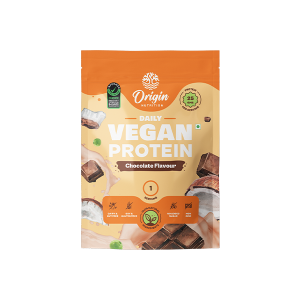 Origin Nutrition Vegan Protein Powder, Chocolate